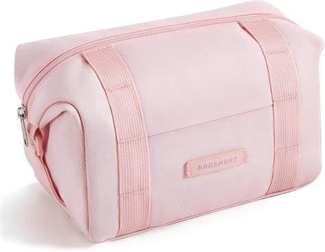 Amazon.com: BAGSMART Toiletry Bag for Women, Travel Cosmetic Makeup Bag ...
