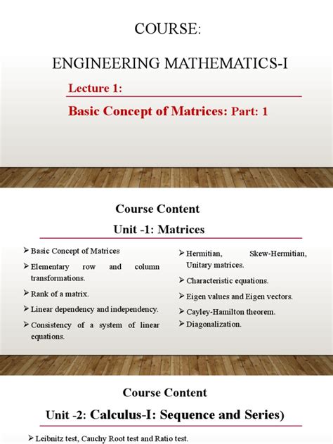 B.Tech First Semester Maths Matrix 的图像结果