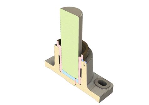 Image result for Foot Step Bearing Using SolidWorks