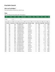 PivotTable Course Free 的图像结果