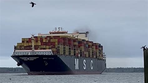 Cargo ship is the largest ever to dock at the Port of Portland | kgw.com