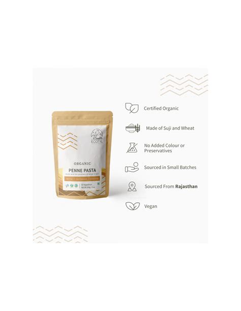 Ecotyl organic pasta (penne) - 300 g