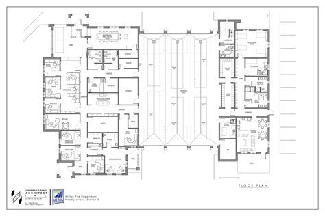 Fire Station Floor Plan