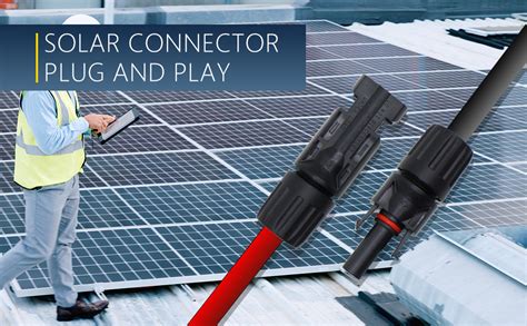 ABONIX Solar MC4 Connector Kit – 13 Pairs Male & Female for Solar Panel ...