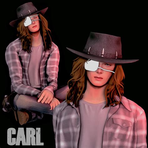 Carl Grimes in Sims 4 | Карл граймс, Симс, Наряды