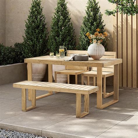 Outdoor Dining Sets | Outdoor dining set, Wood patio table, Outdoor dining