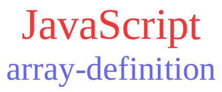 JavaScript Is Array 的图像结果