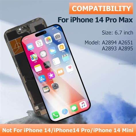 SPiED OLED Mobile Display for APPLE IPHONE 15 PRO MAX Price in India ...
