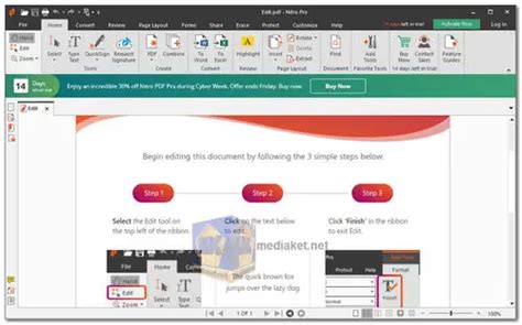 Nitro PDF Pro v14.42.0.34: Solution for PDF Editing and Conversion