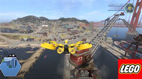 Lego City Undercover - Fly Across the Map - How Big is the Map