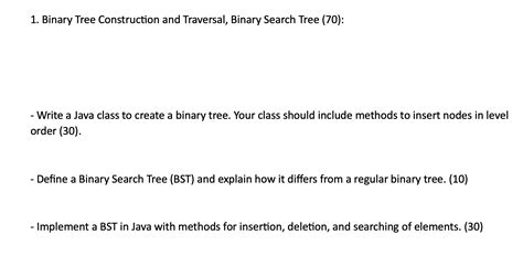 Image result for Binary Tree Homework Assignment