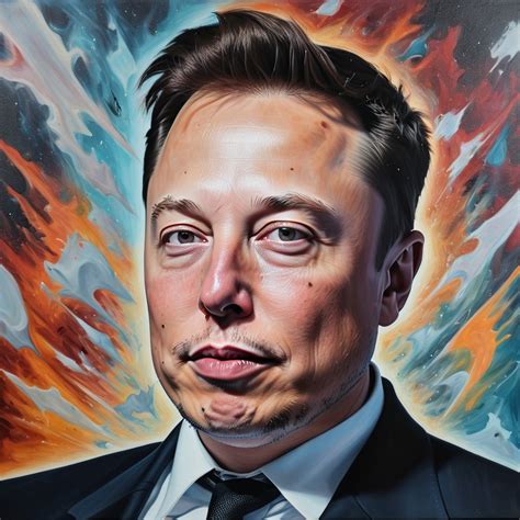 portrait of elon musk in the form of icon of christian orthodox saint ...
