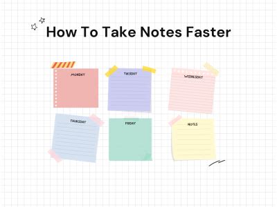 Image result for How to Write Notes Fast