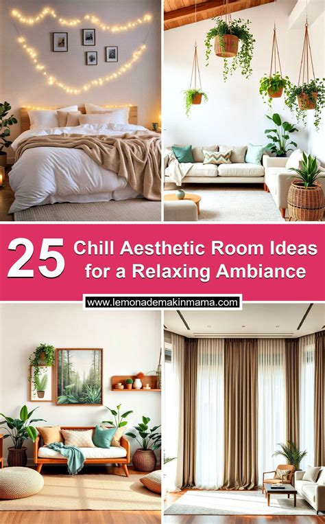 25 Chill Aesthetic Room Ideas for a Relaxing Ambiance