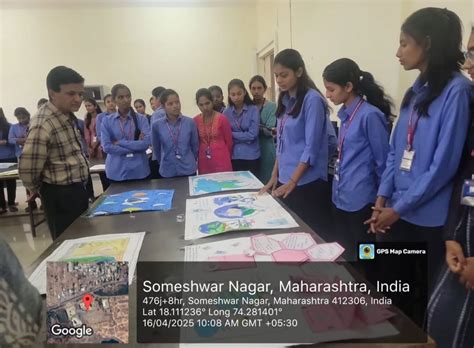 Poster Presentation under GREEN CLUB Activity 2k25 16/4/2025