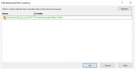 Update References SolidWorks 的图像结果