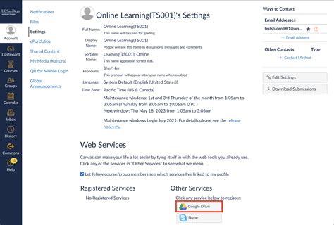 How to register your Google Drive account in Canvas to access ...