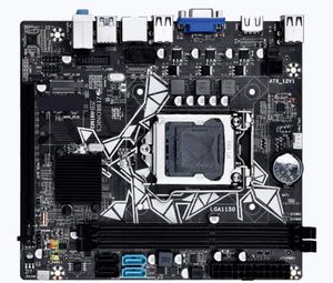 ZEBRONICS ZEB-H81M2 WITH NVME SLOT LGA 1150Socket ATX Intel H81 Express ...
