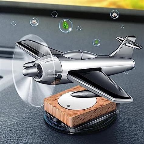 Elegant Lifestyle Solar Car Air Freshener Fighter Perfume Dashboard ...