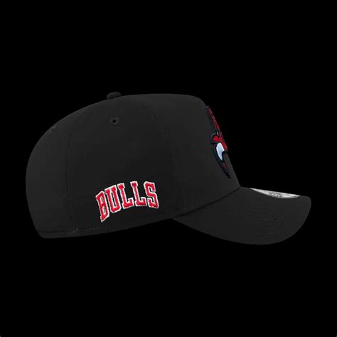 NEW ERA UNISEX 9FORTY A-FRAME CAP CHICAGO BULLS UPSIDE DOWN LOGO MLB ...