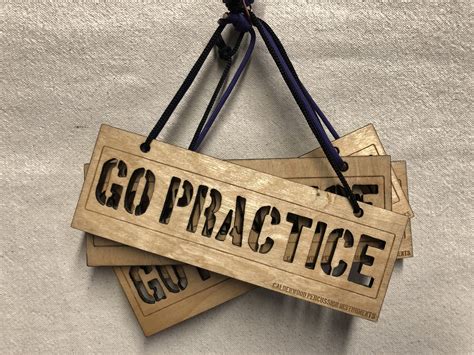 Image result for Sign for Practice