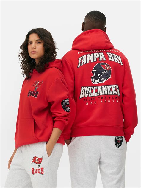 Women's Red NFL Tampa Bay Buccaneers Hoodie | Primark