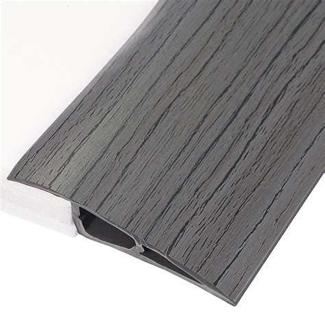 Uxcell Floor Transition Strip 6.5ft Self-Adhesive Flooring Edge Trim ...