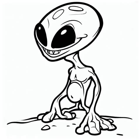 Image result for Alien Coloring Pages
