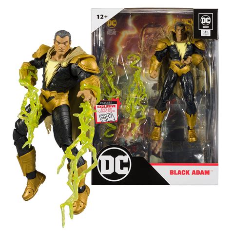 Black Adam w/Comic (DC Page Punchers) 7" Figure By Mcfarlane