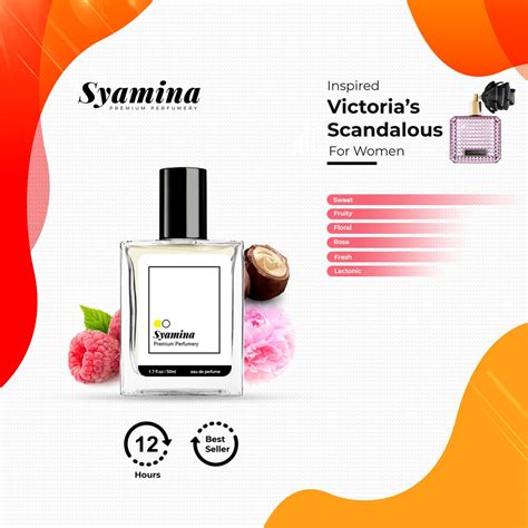 Jual SYAMINA parfum wanita inspired VS SCANDALOUS minyak wangi cewe ...