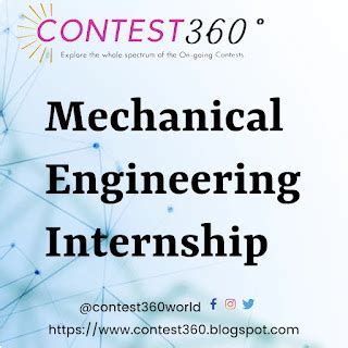 Mechanical Engineering Design Internship