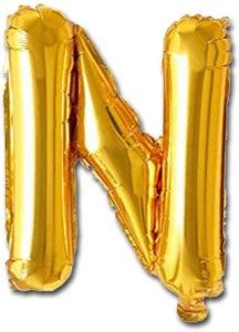Flipkart.com | Shopperskart Solid N Letters-Alphabets Shaped Helium-Air ...