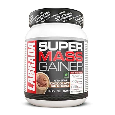 Labrada Super Mass Gainer | High-Calorie Protein Powder for Muscle ...