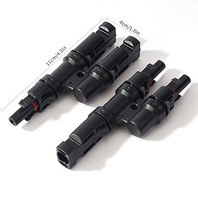 Buy JHBOX Y Branch Connectors Solar Connectors Y Connector Solar Panel ...