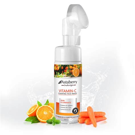 Buy Best Vitamin C Foaming Face Wash Online in India -Astaberry