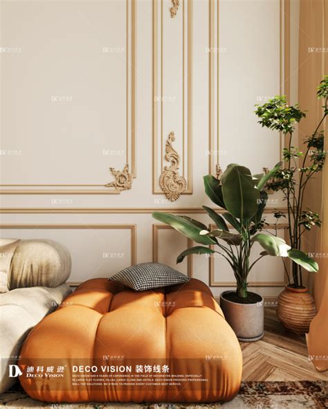 法式轻奢客厅门厅效果图|空间|室内设计|1992效果图汉堡 - 原创作品 - 站酷 (ZCOOL)