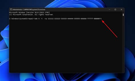 Bitlocker Recovery 的图像结果