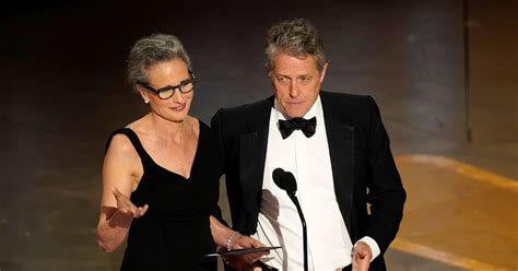 Hugh Grant presents award with Andie MacDowell after ‘awkward’ Oscars ...