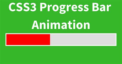 Image result for CSS Progress Bar Animation