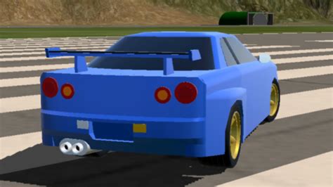 SimplePlanes | (potato) Nissan Skyline GT-R R34 1998