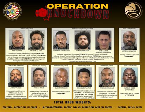 Operation Knockdown - 12 Arrests, Drugs Seized in Joint IRCSO, DEA and ...