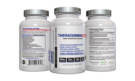 Theracurmin XT - 300 mg. - 60 Veg Caps | Serious Nutrition Solutions