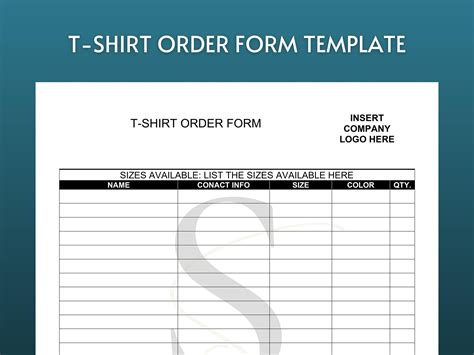 Work Order Form Template Free