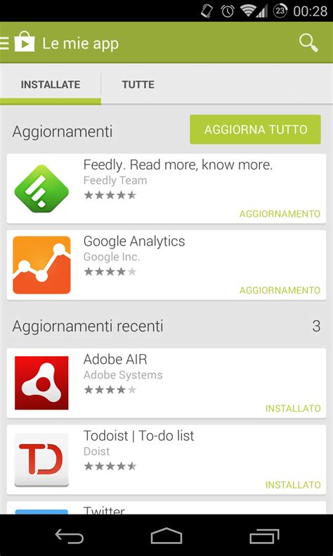 Google Play Store si aggiorna alla versione 4.8.19: tutte le novità e ...