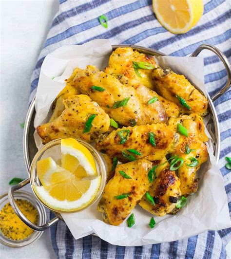 Grilled Lemon Pepper Chicken Wings at David Armijo blog