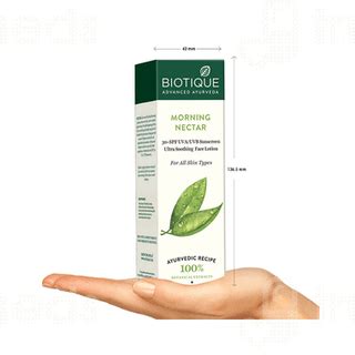 Biotique Morning Nectar Sun Protect Spf 30 Sunscreen 120 Ml - Uses ...