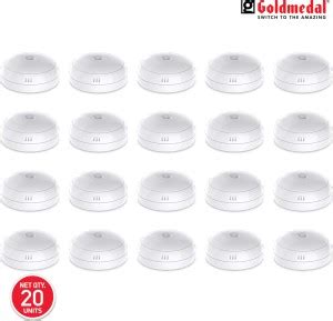 Goldmedal Pilot Ceiling Rose White (Pack Of 20) Plastic Light Socket ...