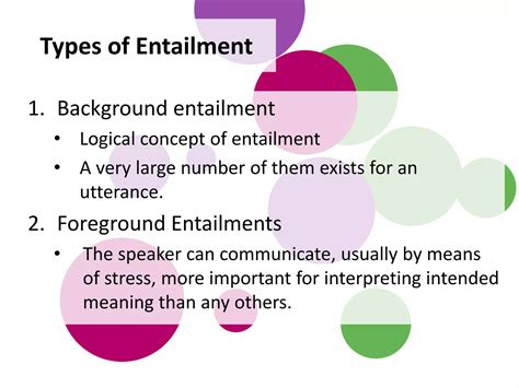 Presupposition And Entailment | PPTX