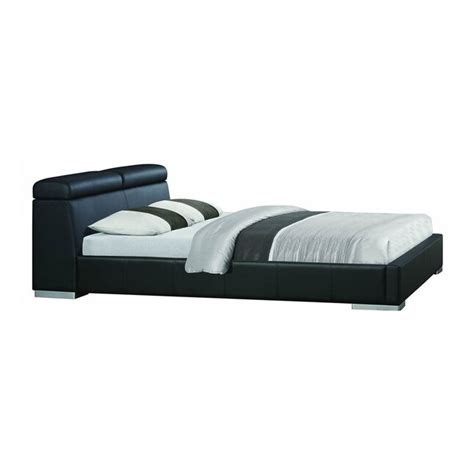 Homelegance Myall Black California King Wood Upholstered Bed at Lowes.com