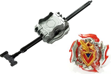 AS Beyblade Series Zet Achilles B 105 with Launcher (Multicolor ...